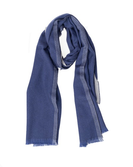 Shop BRUNELLO CUCINELLI  Sciarpa: Brunello Cucinelli sciarpa in twill di lana e cashmere.
Dimensioni: 170 cm x 50 cm.
Composizione: 80% lana 20% cashmere.
Made in Italy.. MSC665OR-CL616